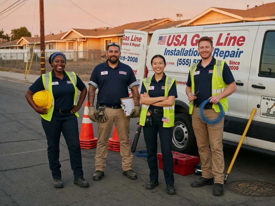 Gas Line Installation company in Maiden, NC